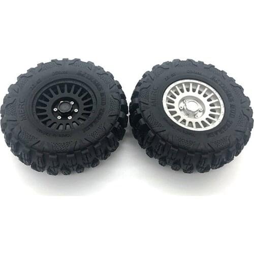 2.2 Inch Metal Wheel Hub Tire for SCX10 TRX-4 TRX-6 RC Crawler Car Replacement Upgrade Parts