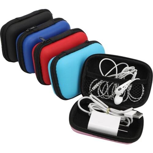 Multifunction Travel Kit Case Pouch For USB Cable Earphone Electronics Accessories Organizer Earphone Bag Digital Storage Bag