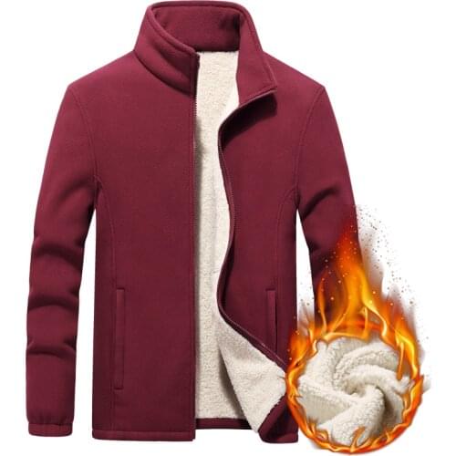 Mens Sweatshirts Windbreaker Thick Fleece Sportswear 2021 Warm Hoodies Outwear