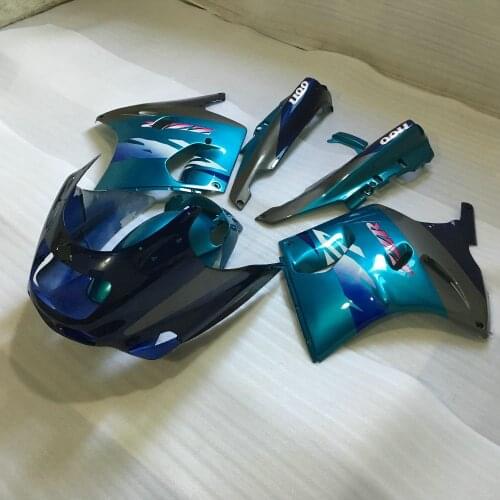 Custom Fairing Kit for KAWASAKI Ninja ZZR1100 93 99 00 01 ZZR 1100 ZX11 1993 2001 Blue ABS Motorcycle Fairings set+7gifts KM02