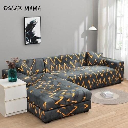 Modern Green Nordic Geometry Covers Couch Lounge Extensible 1 2 3 4 Seater Fundas Sofas Con Lounger Design Section Armchair Case