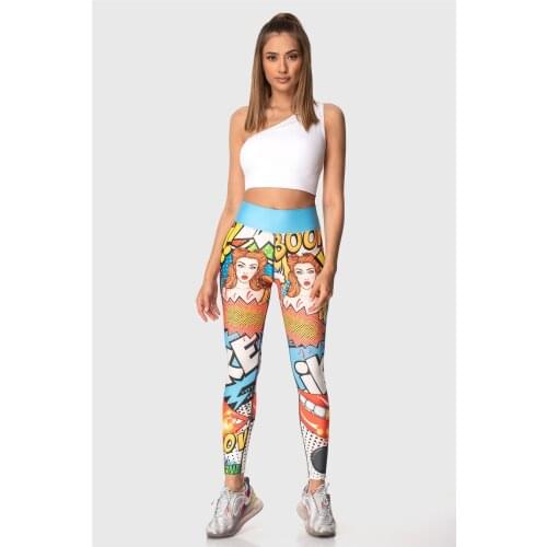 Superstacy High Waist Digital Sport Leggings