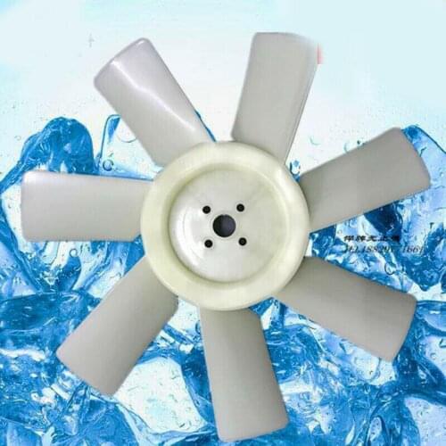 Fan ME018185 Fit for Mitsubishi 6D31 Fit for Excavator SK200-5 Kato HD700-7 (7 Blades)