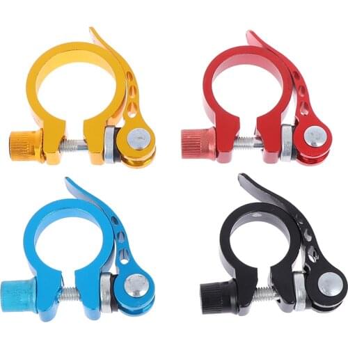 HOT!25.4-34.9mm Aluminum Bike Bicycle Seatpost Clamp Quick Release Seat Post