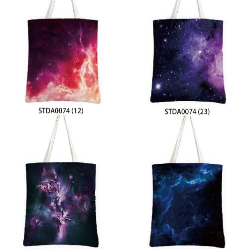 Starry sky Beach bag organizer for cosmetics Storage organizer home Handbags travel packaging womens bags cheap storage bags