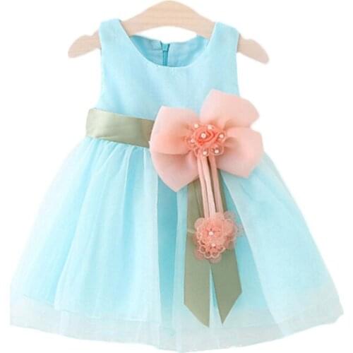 2017 New Arrival Summer Girl Dress Suit Baby Girl Vest Dresses Kid Clothes Children Clothing Dress For Girls