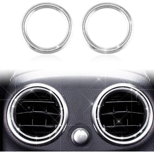 Accessories Parts Trim Inner Back Row Rear Air Vents Interior Visors Decorations for Mercedes Benz W204 X204 W166 X166 C Clas