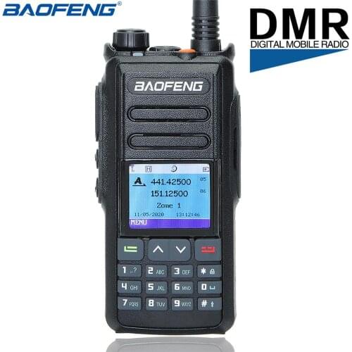 Baofeng DM-X Digital Walkie Talkie GPS Dual Band Tier 1&2 Tier II Dual Time Slot DMR Digital Analog Walkie Talkie Two-Way Radio