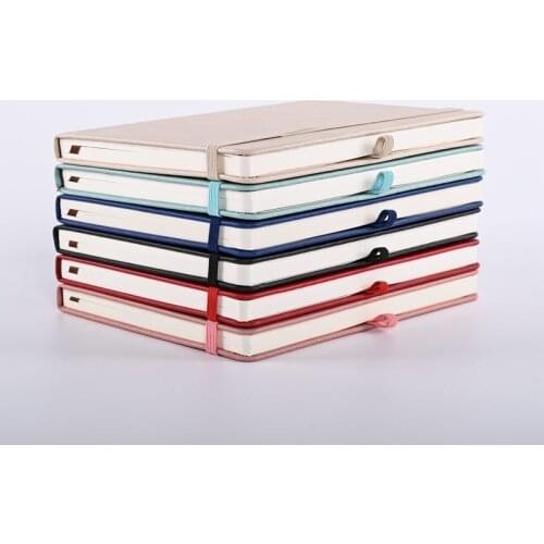 Thick Notebook A5 Creative Vintage Strap Notepad Diary Business Office Work Notebooks Notepad School Supplies