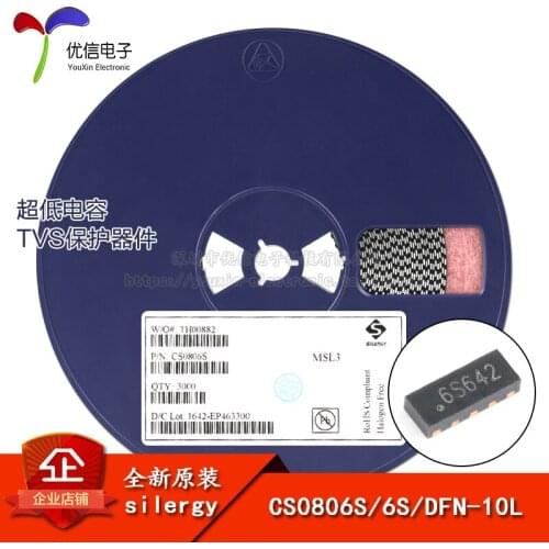 CS0806S genuine original screen 6S DFN-10L ultra low capacitance TVS protection device