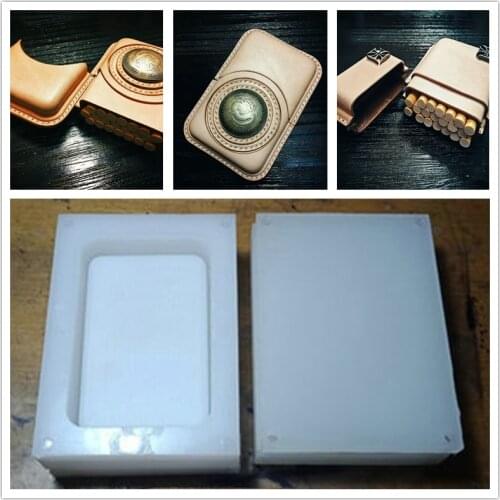 Hand-work unique design tools-Leather shaping mould-Handcrafted leather tools-This mold is used to make leather cigarette case
