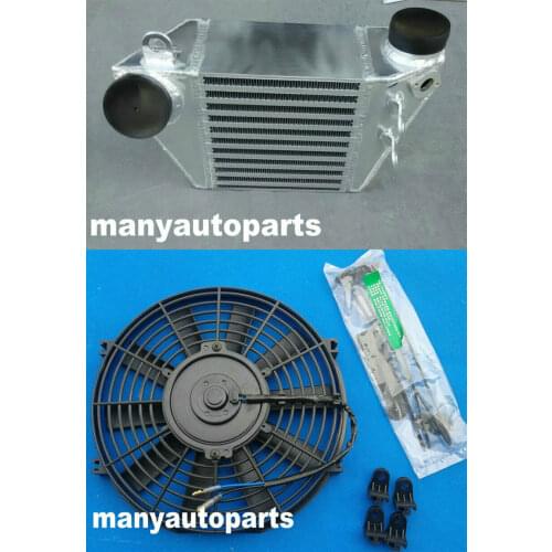 Bolt-On Side Mount Intercooler For VW 02-05 JETTA Golf GTI MK4 1.8t Turbo &7inch Fan