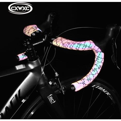 Bicycle Handlebar Tape Reflective Bike Bar Tape Cycling Handlebar Tapes Accessories for Road Bike tape accesorios de bicicleta