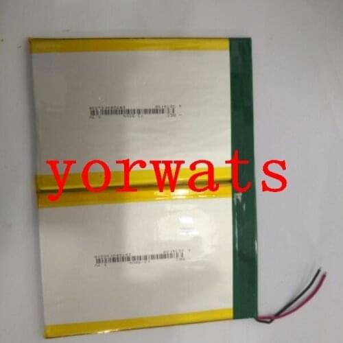 New Hot A Rechargeable Li-ion Cell 3.7V large capacity lithium ion battery 3874108 *2 Tablet PC battery pack