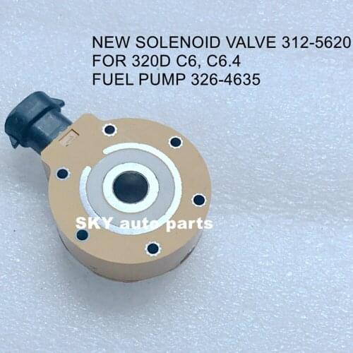 NEW SOLENOID VALVE 312-5620 FOR 320D C6, C6.4 FUEL PUMP 326-4635