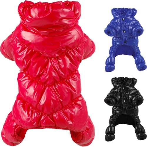 Dog Clothes for Small Dogs Waterproof Pet Jacket Winter Pug Clothing Coat roupa cachorro for Small Medium Dogs Franse Bulldog