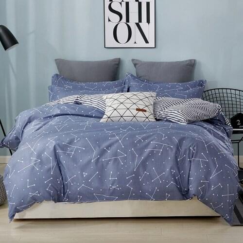 3-D Print Stars Bedding Set Duvet Cover Set Pillowcase Home Textiles 2/3pcs Bed Linen King Queen Size Dropship