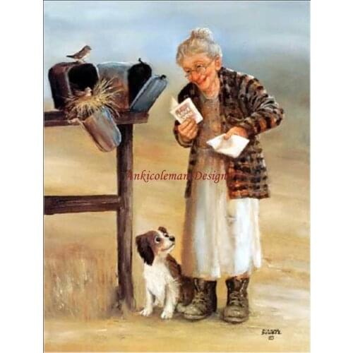 Needlework for embroidery DIY DMC High Quality - Counted Cross Stitch Kits 14 ct Oil painting - Love Forever