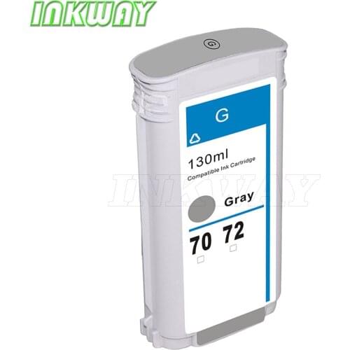 INK WAY For hp72 C9374A ink cartridge for hp 72 GREY T770/T790/T1120PS/T1120HD T1100/T1100S etc