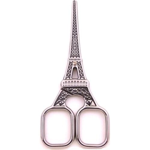Vintage Needlework Scissors Eiffel Tower Tailor Scissors Antique Craft Embroidery Trimming Scissors Sewing Shears Embroidery