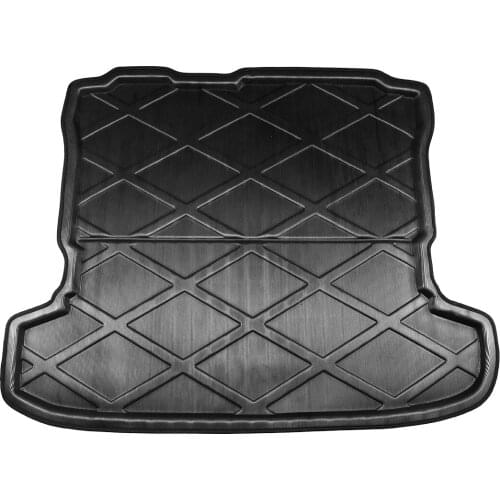 X AUTOHAUX Car Rear Trunk Floor Mat Cargo Boot Liner Carpet Tray for Mitsubishi Pajero V93