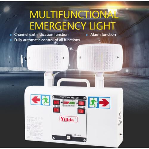 YILIDA multi-functional double-headed emergency lighting LED rechargeable emergency lights