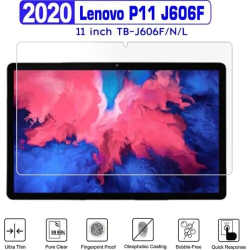 Tablet Tempered Glass For Lenovo P11 TB-J606N TB-J606L Screen Protector for 2020 Lenovo Xiaoxi Pad P11 J606F 11 inch Glass Film