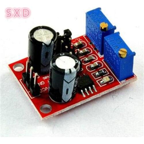 10pcs/lot NE555 Pulse Frequency Duty Cycle Adjustable Module Square Wave Signal Generator Motor drive
