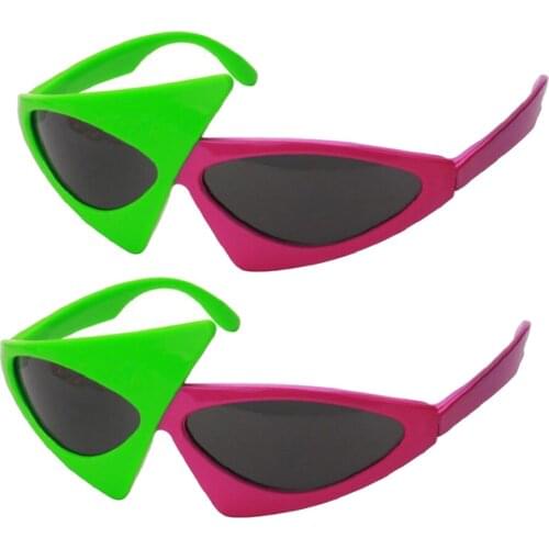 2x Novelty Party Sunglasses Funny Eye Glasses Costumes Photo Prop