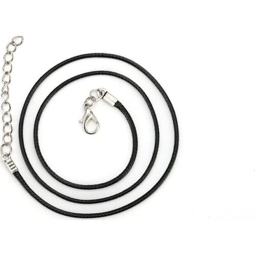 20pcs Leather rope necklace rope lanyard Jewelry pendant with rope fashion DIY Jewelry Accessories