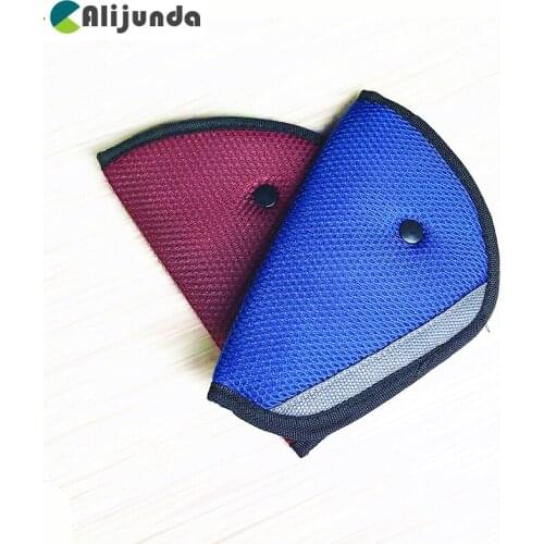 2017 New Triangle Child Car Safety Belt Set Device Holder Child Resistant Safety Belt Protector Shaving Baby Regulator Safety