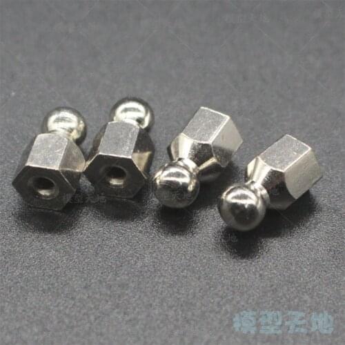 4PCS HSP 06023 Shock Absorbers Ball Mount 4P For 1/10 4WD RC Nitro Model Car Buggy Truck 94106 94166 94107 94170 94155 94177