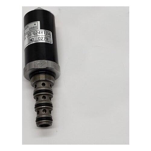 Fast free shipping! Kobelco200-2 Rotating Brake Solenoid Valve G24Y12A , Kobelco Excavator solenoid valve