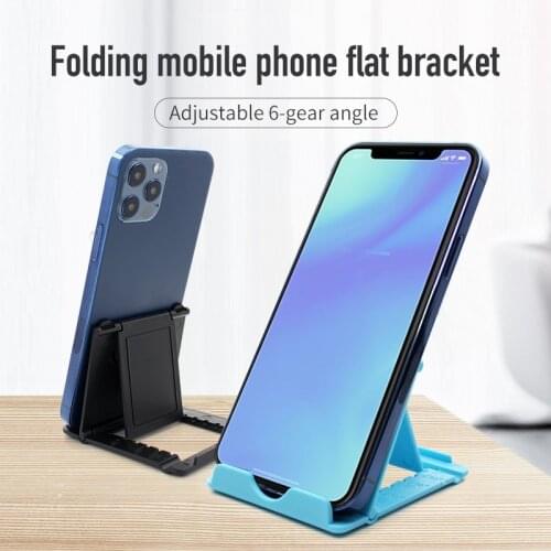 Phone Holder Desk Stand For Your Mobile Phone Tripod For iPhone Xsmax Huawei P30 Xiaomi Mi 9 Plastic Foldable Desk Holder Stand