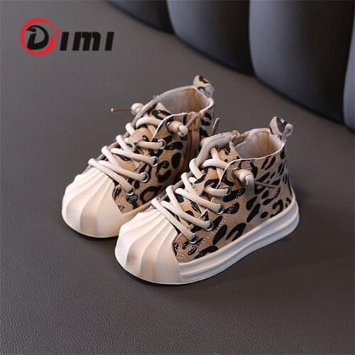 DIMI 2021 Autumn Baby Boots For Boy Girl 0-3 Year Microfiber Leather Infant Martin Shoes Flat Non-Slip Ankle Kid Toddler Boots