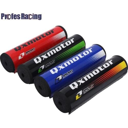 Round Lengthened 250mm Handlebar Pads 7/8 Motorcycle Cross Chest protector Grips For Protaper Husqvarna CRF YZF RMZ DRZ WRF