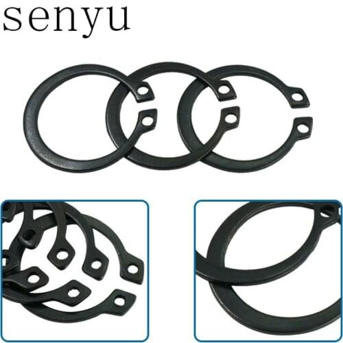 LUHUICHANG Free Shipping 5pcs External Retaining Metal Internal Stainless Ring Circlip Snap Carbon Steel M45-M75 Washer