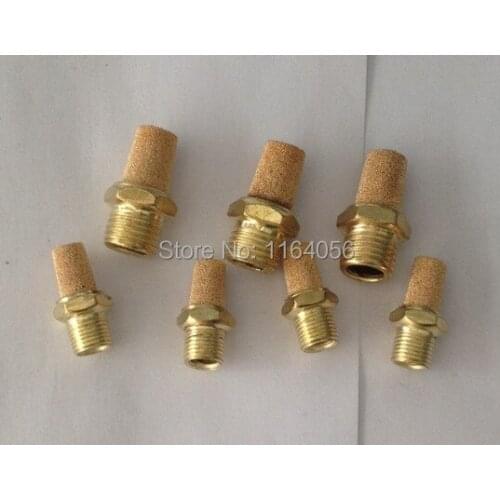 50 x M5 Thread Sintered Pneumatic Air Exhaust Silencer Muffler