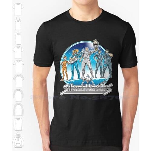 Cyber Warriors Fashion Vintage Tshirt T Shirts Silverhawks Steelheart Steelwill