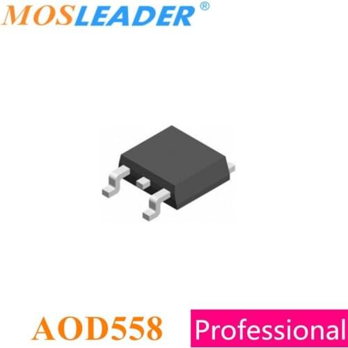 Mosleader AOD558 TO252 100PCS 1000PCS DPAK N-Channel 50A 30V Chinese high quality Mosfets