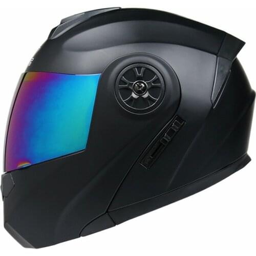 Cool Flip Up Motorcycle Helmet Moto Full Face Racing Motorbike Helmet with Inner Sun Visor Casco Moto Helmets Kask Motocyklowy