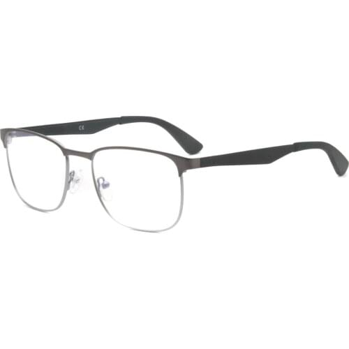 Eyeglasses Optical Eyewear Square Full Frame Glasses Clear Lens Metal Business High Quality Fashion Men RFG7026