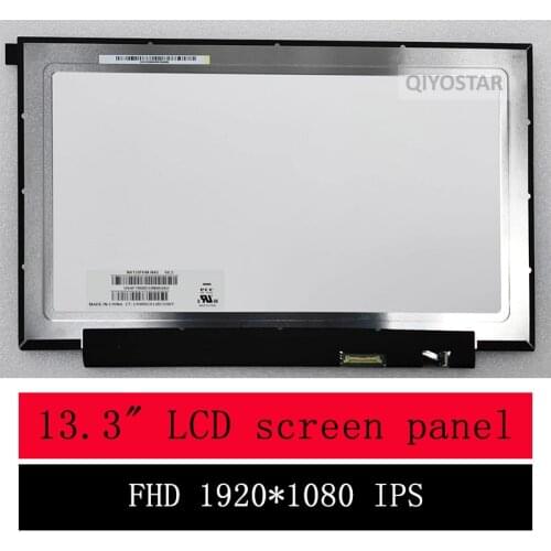 13.3" Slim LED matrix for HP Elitebook 735 G5/735 G6 laptop lcd screen panel Display Replacement New 1920*1080 Non Touch