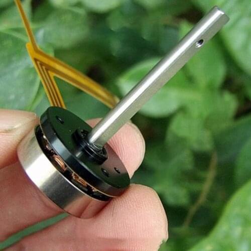 High-speed PTZ Motor DC12V Brushless ESC Drive, Brushless Motor with Ball Bearing, 28000 rpm, KV Value 2500, Shaft Length 34.5mm