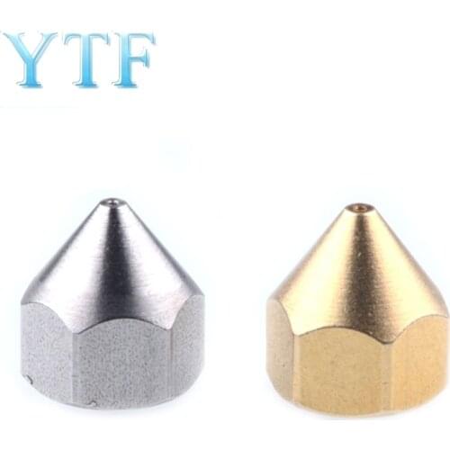3D Printer Parte Tail Era UP! Copper Nozzle Mouth 1.75mm Supplies Stainless Steel 0.2/0.4/0.8mm