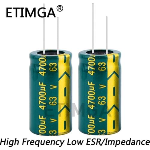 1PCS/LOT 63V 4700UF Aluminum Electrolytic Capacitor Size 22*40 4700UF 63V4700uf 20