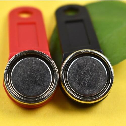 100pcs/lot TM1990A-F5 Magnetic iButton Keys is compatible with DS1990A-F5 ibutton TM key card Dallas TM1990A Magnetic Keys