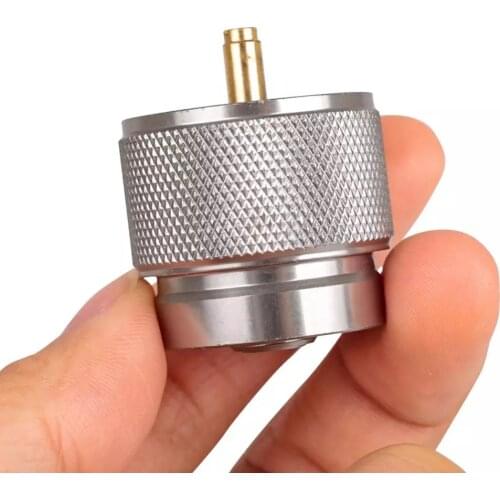 Outdoor camping stove gas tank adapter Mapp gas tank adapter American standard adapter