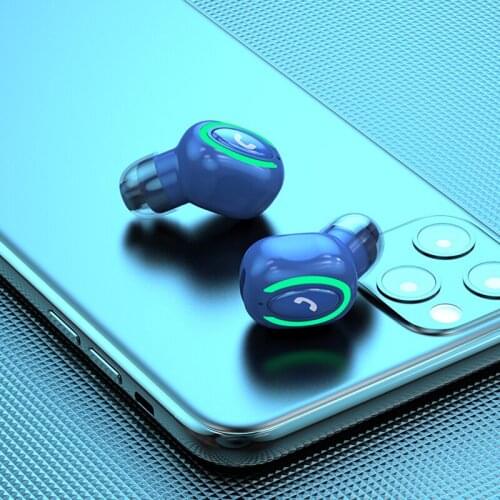 Single Mini Bluetooth Earphone Stereo Bluetooth Headset Handsfree Earphones Wireless Headphones With Mic For All Smart Phones