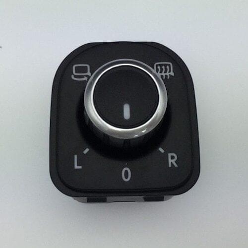 For VW Tiguan Golf MK5 MK6 Passat B6 CC Wing Mirror Switch Exterior RearView Adjust Knob Folding Heating Function 5ND 959 565 A